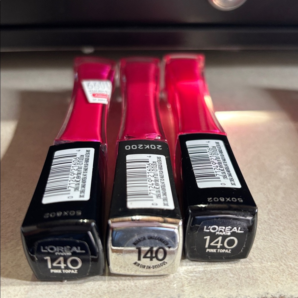 3-Pack Bundle - L'Oreal Infallible 8HR Pro Gloss - Shade: 140